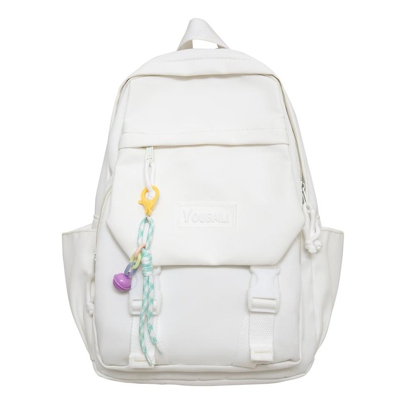 Children's Schoolbag Grade 3-6 Primary School Backpack Solid Color Women's Backpack