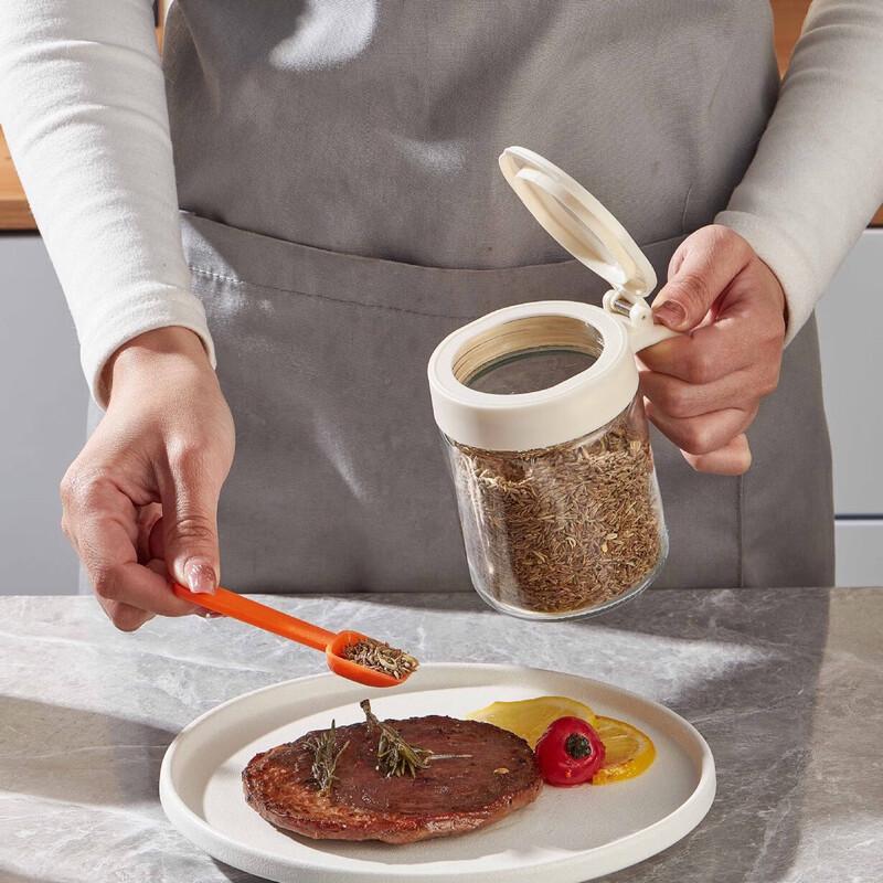 TLXT Glas kryddburkar set, japansk stil