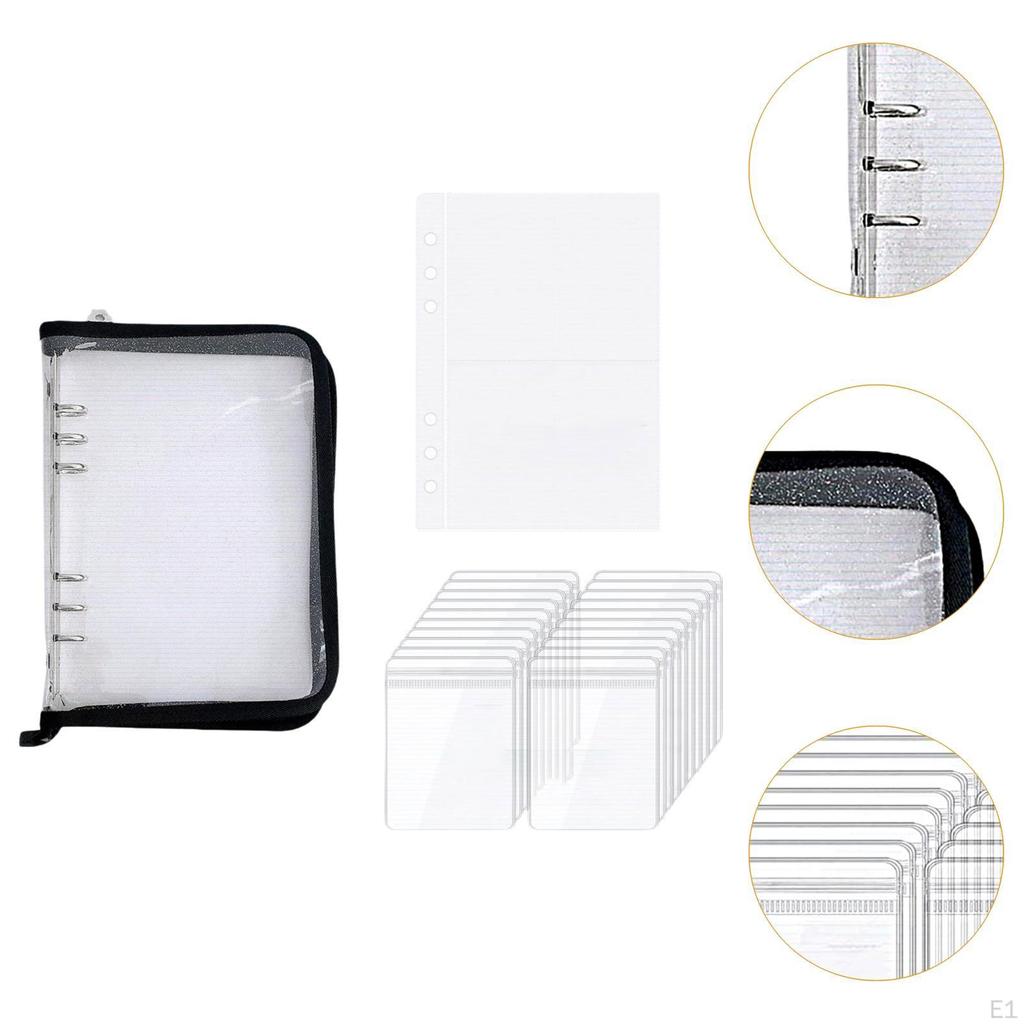 Jewelry Organizer Book with Clear Design for Earring And Brooch Storage