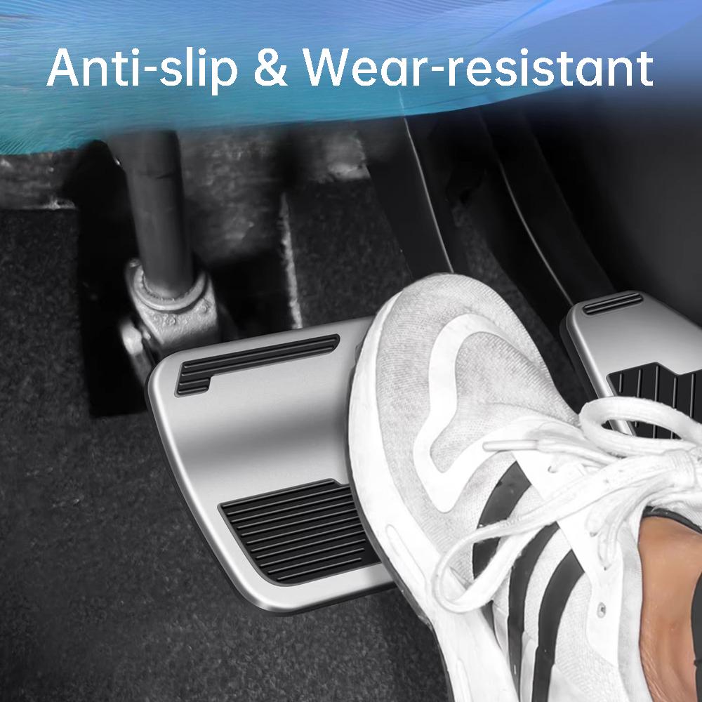 For Nissan N7 Primera Car Accelerator Brake Pedal Aluminum Alloy Anti-slip Wear-resistant Modified Interior Accessories