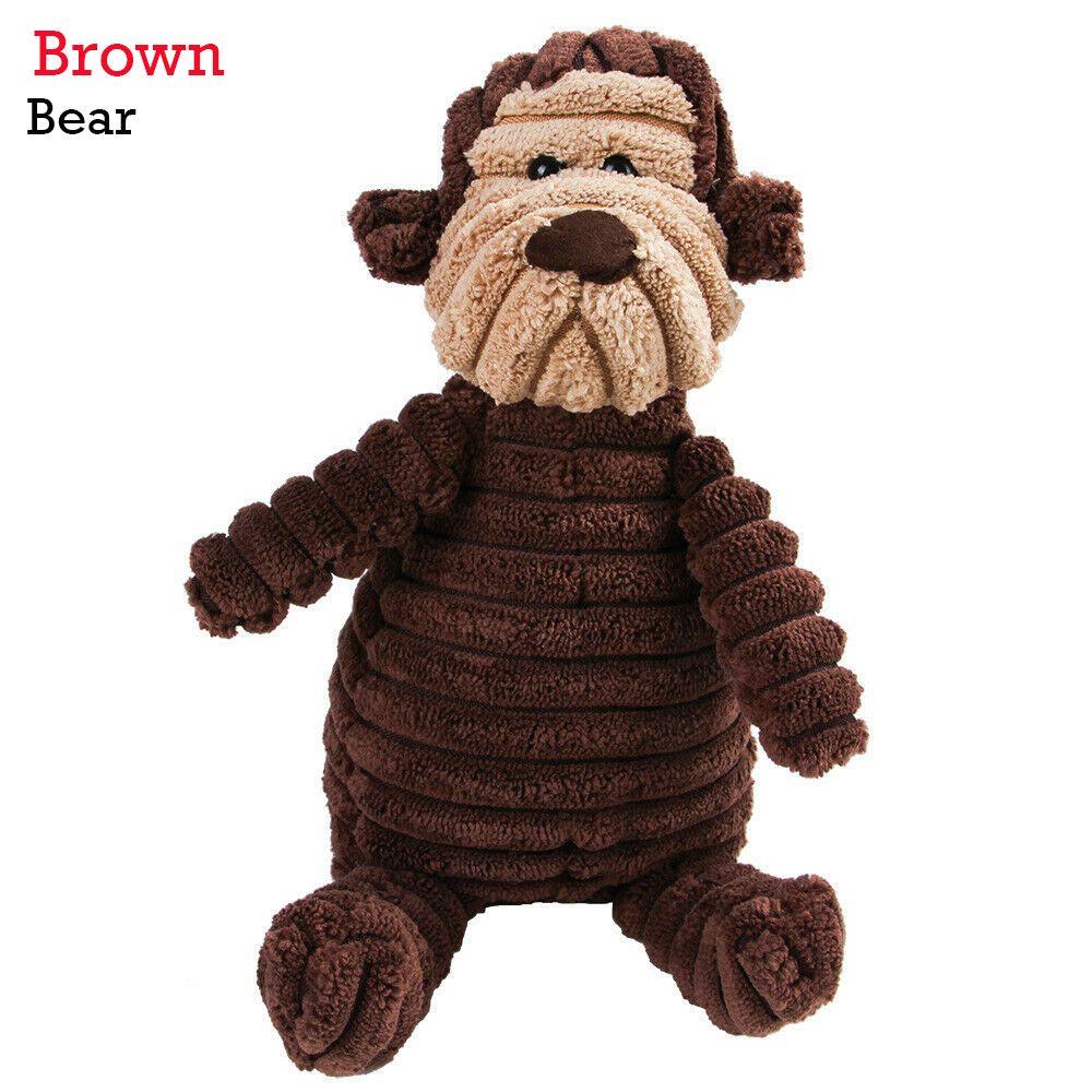 Sound Squeaker White Cloud Cat & Dog Molar Dog Chew Toys Sounding Plush Toy Bite Resistant