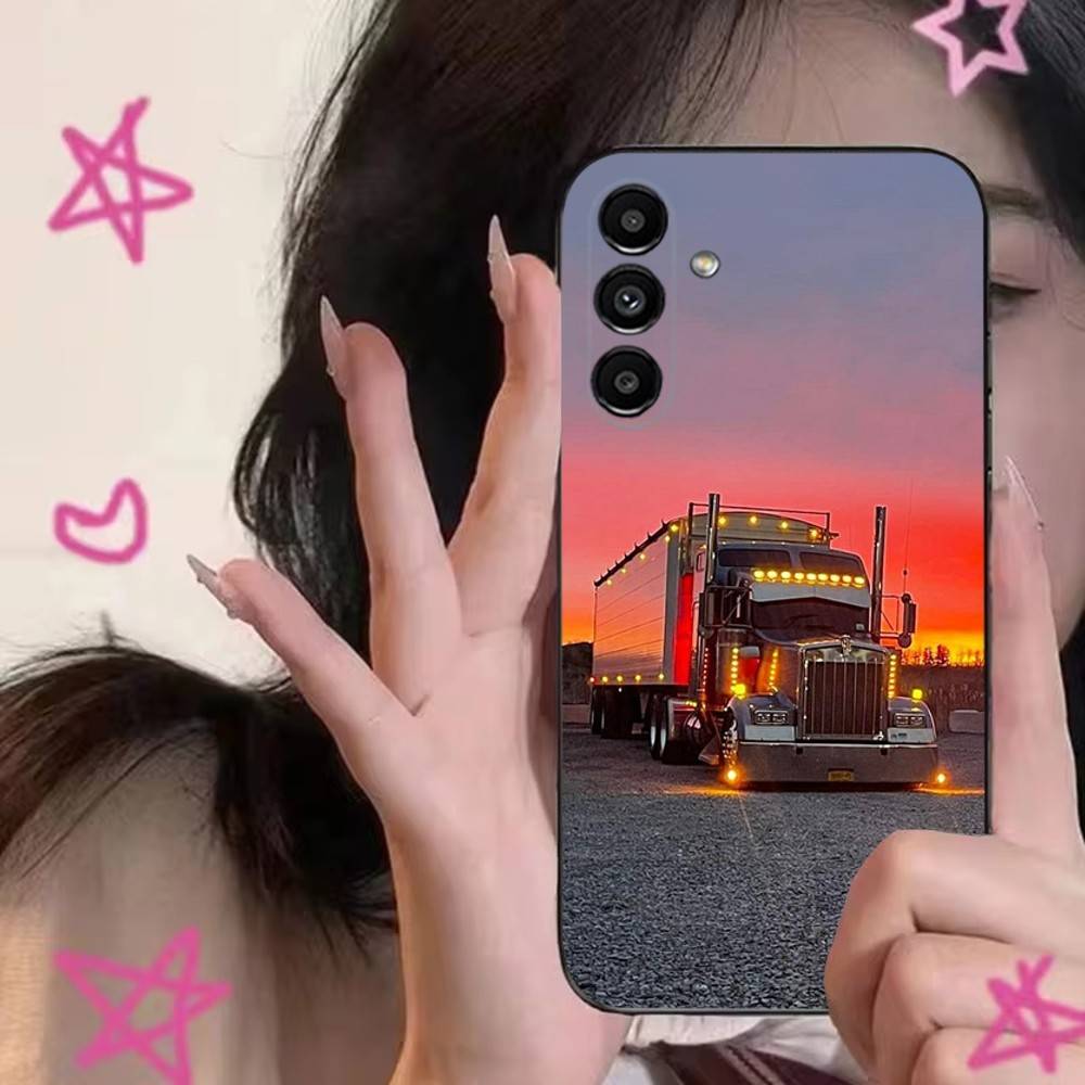 

Cool H-Heavy Truck Car Phone Case For Samsung S24,S21,S22,S23,S30,Ultra,S20,Plus,Fe,Lite,Note,10,9,5G Black Soft Cover Samsung S21Ultra