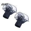 Romantic Style Clothing Accessories Detachable Ruffled Cuffs for Women, Elastic Layered Tulle Fake Cuffs, Decorative Formal Dress Sleeve Trims