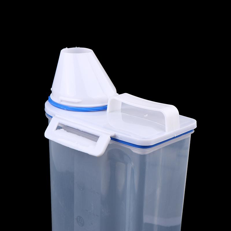 1/3/5Pcs Moisture-Proof Grain Storage Jar Sealed Rice Bucket Pet Food Container Set Kitchen Storage Box For Dry Goods