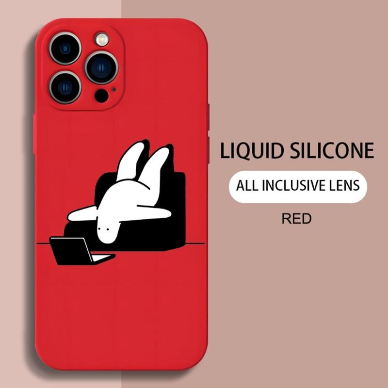 Minimalist Style Hand Drawn Phone Case For IPhone 14 13 11 12 Pro MAX Mini 6 7 8 Plus X XR XS MAX SE 2020 5 Silicone TPU Cover