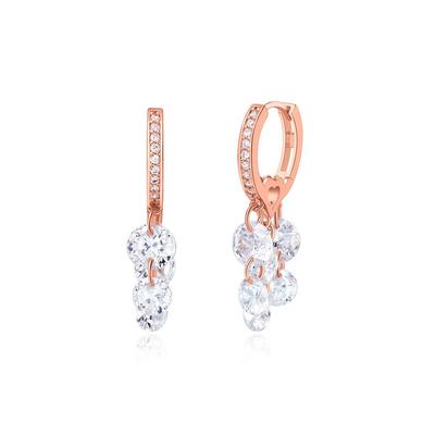 [Dieuamour] 14K Chandelier Mini Drop One-Touch Earrings, a Gorgeous Earring