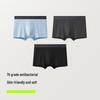 Youkeshu Men's Cotton 7A Antibacterial Boxer Briefs 3-Pack