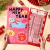 Chinese Traditional Suprise Extra-Large Hongbag New Year Red Envelope Birthday Creative Red Pouch Lucky Money Pouch 2026 New Yea