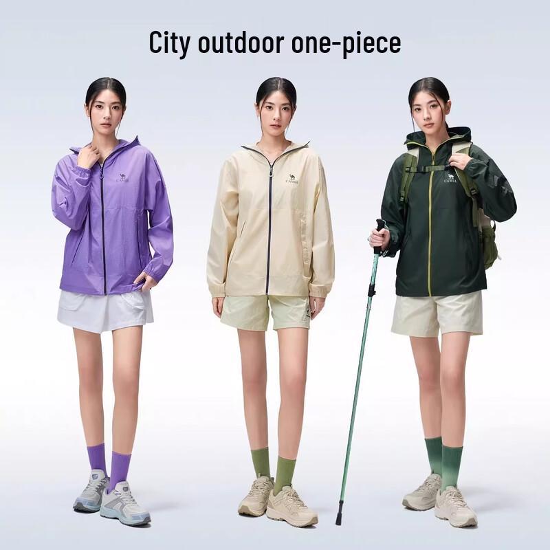 CAMEL G028 Unisex Ice-Feel UV Protection Outdoor Jacket