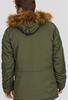 Alpha Industries Man Explorer Winter Jacket Dark Green