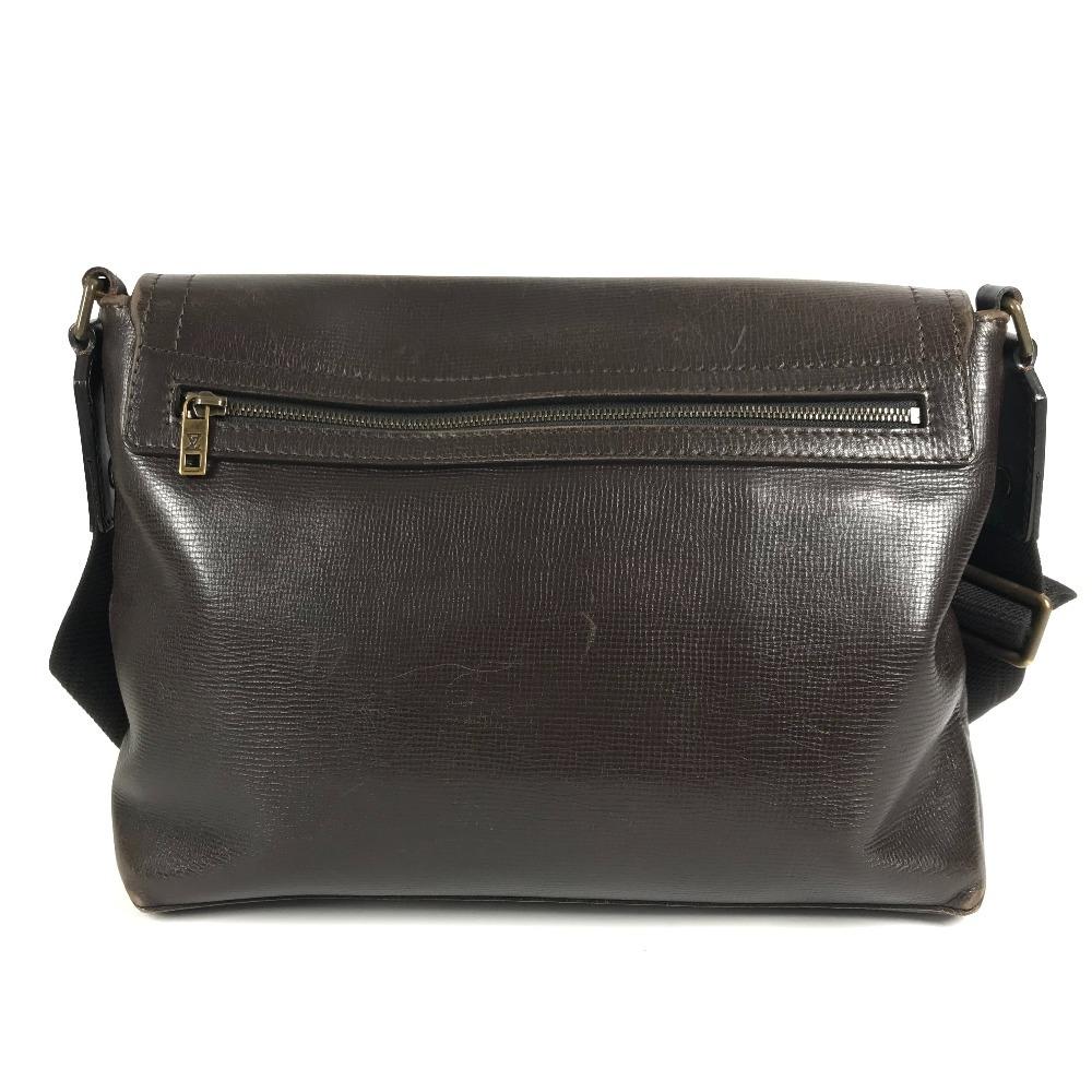 Louis Vuitton M92071 Utah Messenger Crossbody Klapp-Umhängetasche Umhängetasche