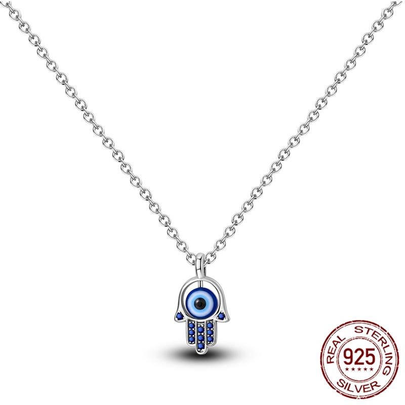 MULA Hote Heart Pendant Necklace 925 Silver Snake Neck Necklace Original Bracelet DIY Jewelry Fashion Luxury Women