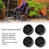 4pcs Electric Wheelchair Anti Tip Wheels Electric Wheelchair Replacement Part Wheelchairs Caster Wheels for Electric Wheelchair