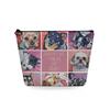 Women Dog Print Cosmetic Bag Toiletries Organize Travel Storage Case 6733 KTB