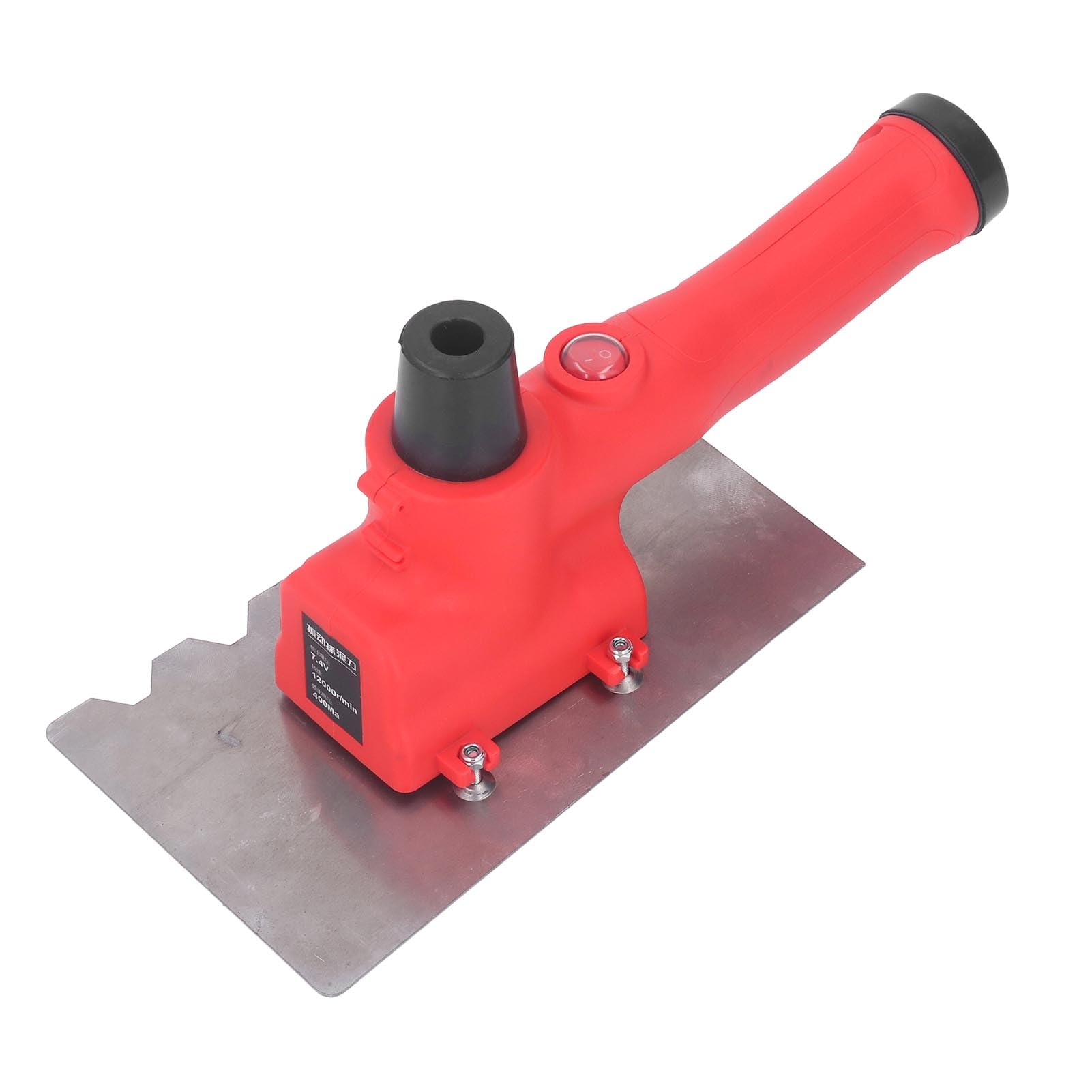 

Concrete Flat Electric Trowel Flat Tile Vibration Plastering Tool Concrete Cement Vibration 12000 rpm for Tile Leveling and Plastering Trowel,