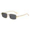 Sunglasses Men'S Advanced Sense Metal Retro Small Frame Sunglasses Trendy Glasses