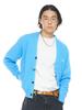 Cccs Blue V-Neck Knit Cardigan