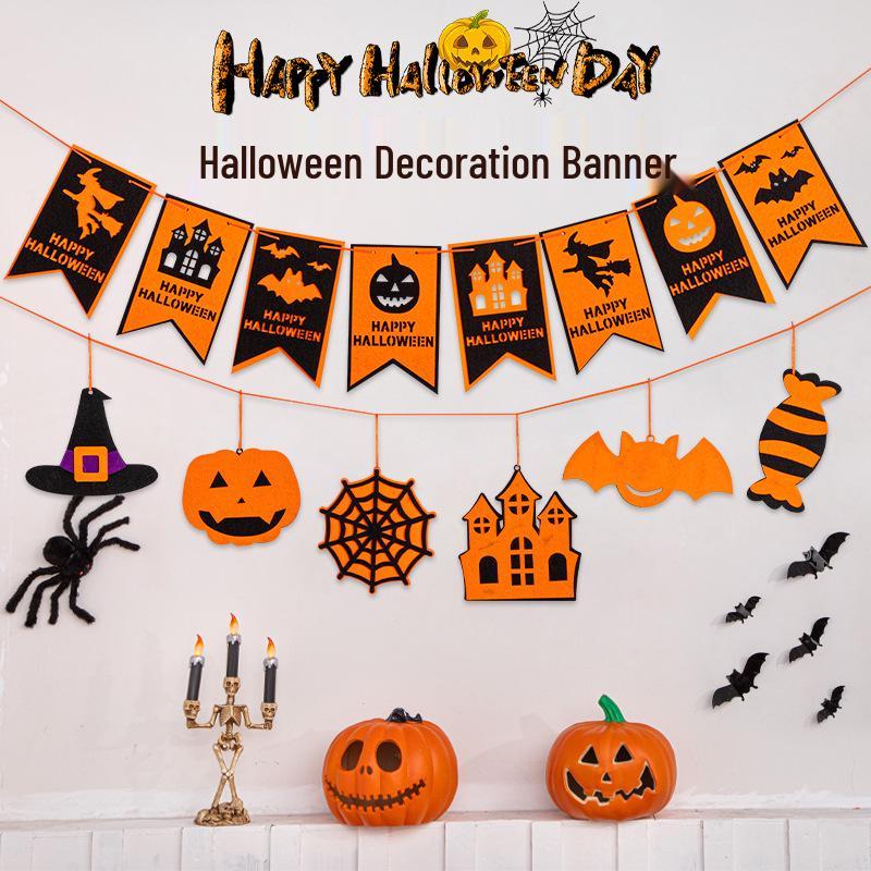 Halloween Themed Hanging Decorations for Shops, Bars, and Indoor Parties