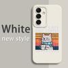 Cute Cat Puppy Phone Case For Samsung Galaxy Note 20 S25 Edge S24 FE S23 Plus S22 S21 Ultra A56 A55 A54 A53 A36 5G Bumper Cover