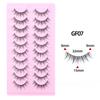 Whole One-piece False Eyelashes Hard Stems Natural Thick COS Thai Makeup Little Devil Daily 2026