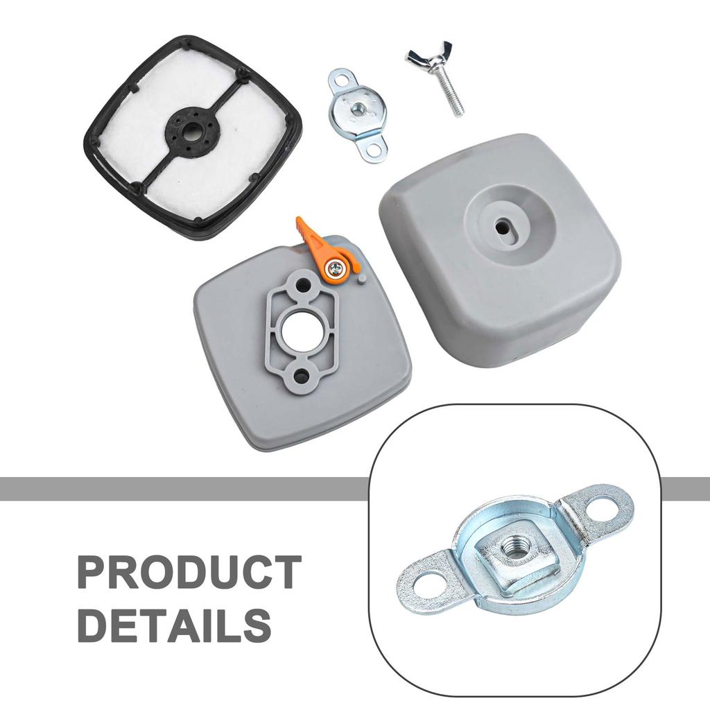 Comprehensive Air Filter Cover Set for 13031305863 21041752730 SRM210 Blowers Easy Attachment for Optimal Efficiency