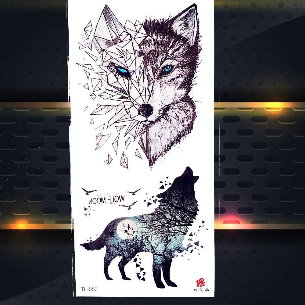 1 peça adesivo temporário de flor colorida tatuagem falsa à prova d'água para mulheres sexy beleza tatoos decalque