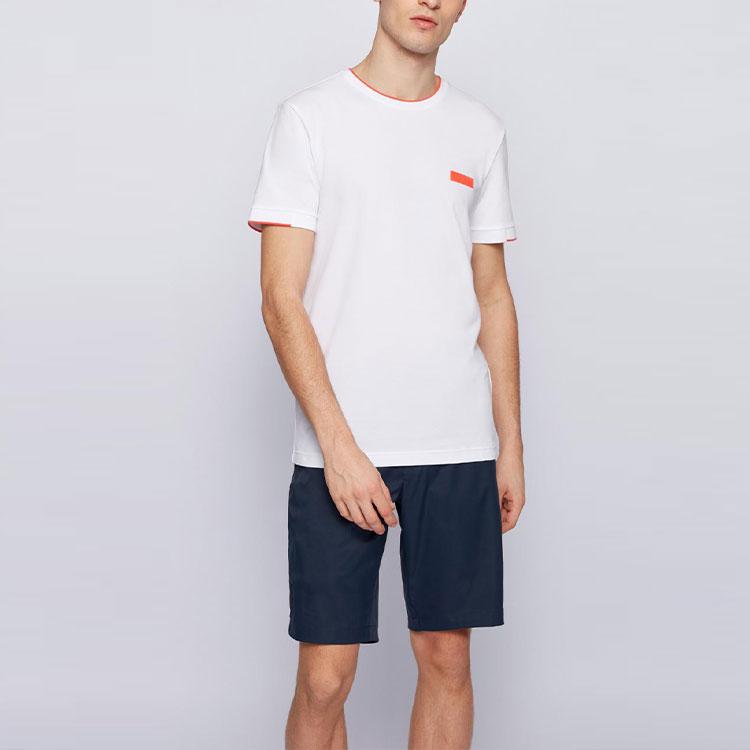 HUGO BOSS Short Sleeved T Shirts Men's White 50452965-101