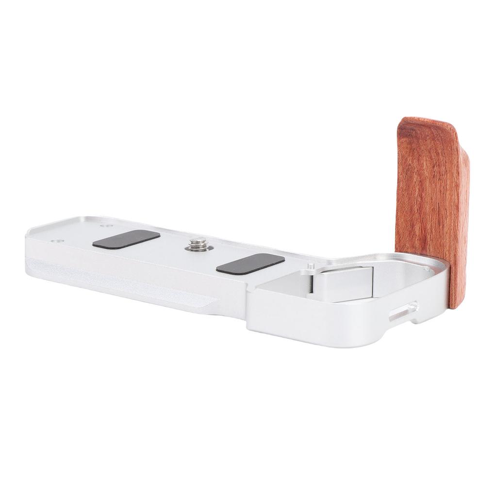 Handgrip L Shape Grip Fit for A7C2 A7CR Camera Built In Quick Release Plate Wooden Hand Grip L Bracket