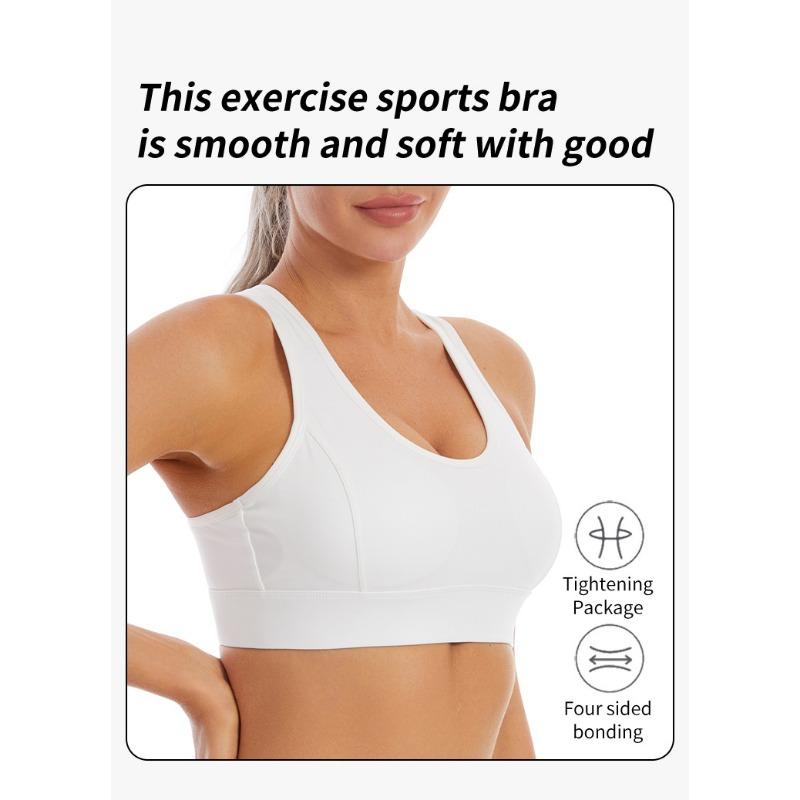 Plus Size Mesh High Shockproof Sports Bra For Women Yoga Fitness Running Workout
