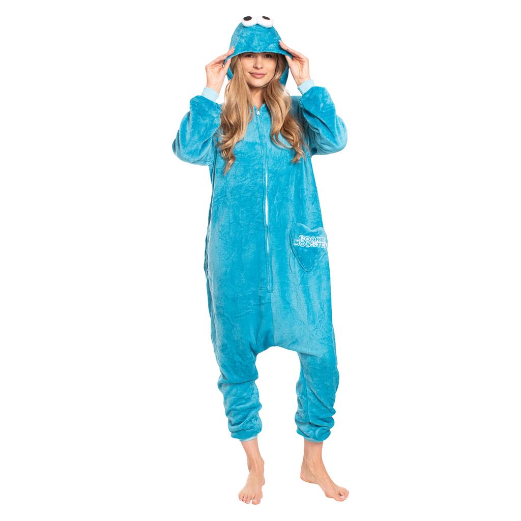 Piżama damska kostium kigurumi onesie strój ciasteczkowy potwór 145-155 s