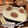 Siamese Cat Pen Case & Cosmetic Pouch