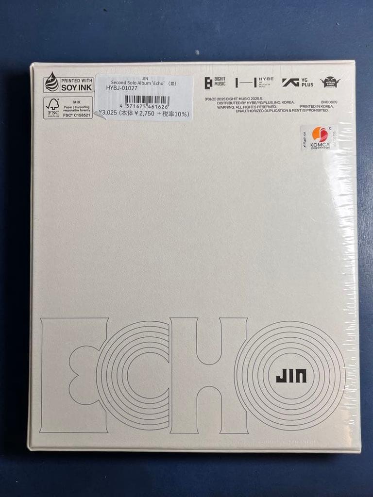 [USED] JIN Second Solo Album Echo III