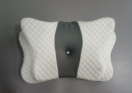 Ergonomic Butterfly Pillow Neck Support Pillow Memory Pillow for Sleeping Comfortable for Bed Relieve Neck Pressure Breathable Design