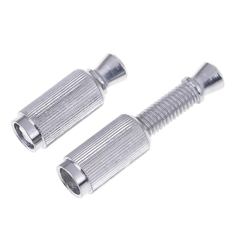 

2 шт. Колки для гитарного бриджа для замены электрогитары серебряный