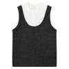 American Texture Vest Sports Fake Two-piece Vest Men's Summer Teen Loose Casual Simple Sleeveless T-shirt