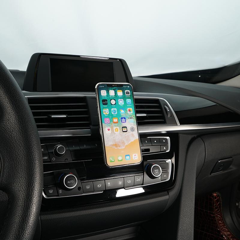 Magnetischer Handyhalter für das Auto GPS-Halter Handy-Halterung Clip für BMW 3er 4er Serie F30 F31 F32 F33 F34 F35 F36 2013-2019