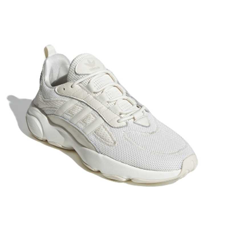 Adidas Originals Haiwee Mesh Fabric Trendy Sports Low-Top Lifestyle Casual Shoes Unisex Sneakers Han-Jade-White JS3084