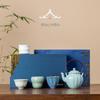 Five Kilns Kung Fu Tea Set 2026: Elegant Gift Box with Teapot and Cups for Home Use