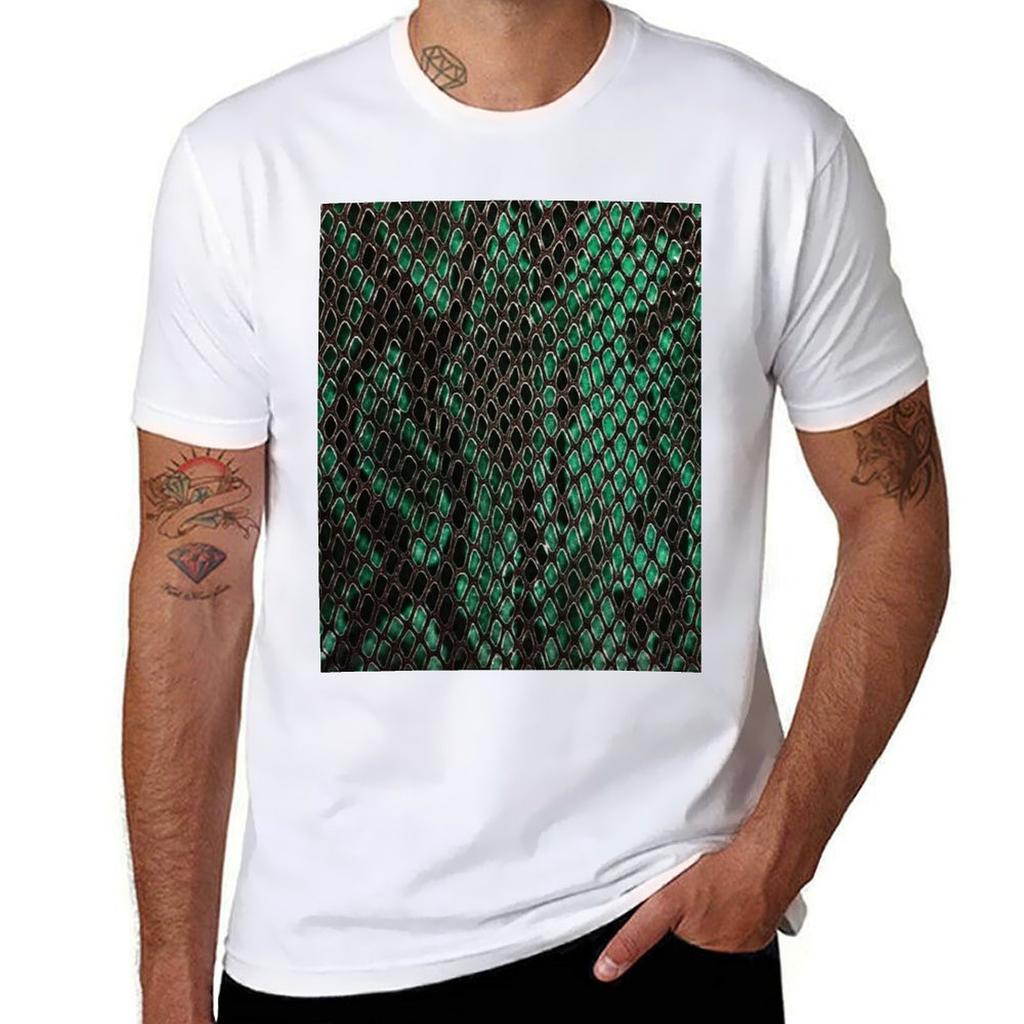 Exotic Snake Skin Pattern For Apparel And Accessories Tshirt Quick Dry Light Sports Tshirt