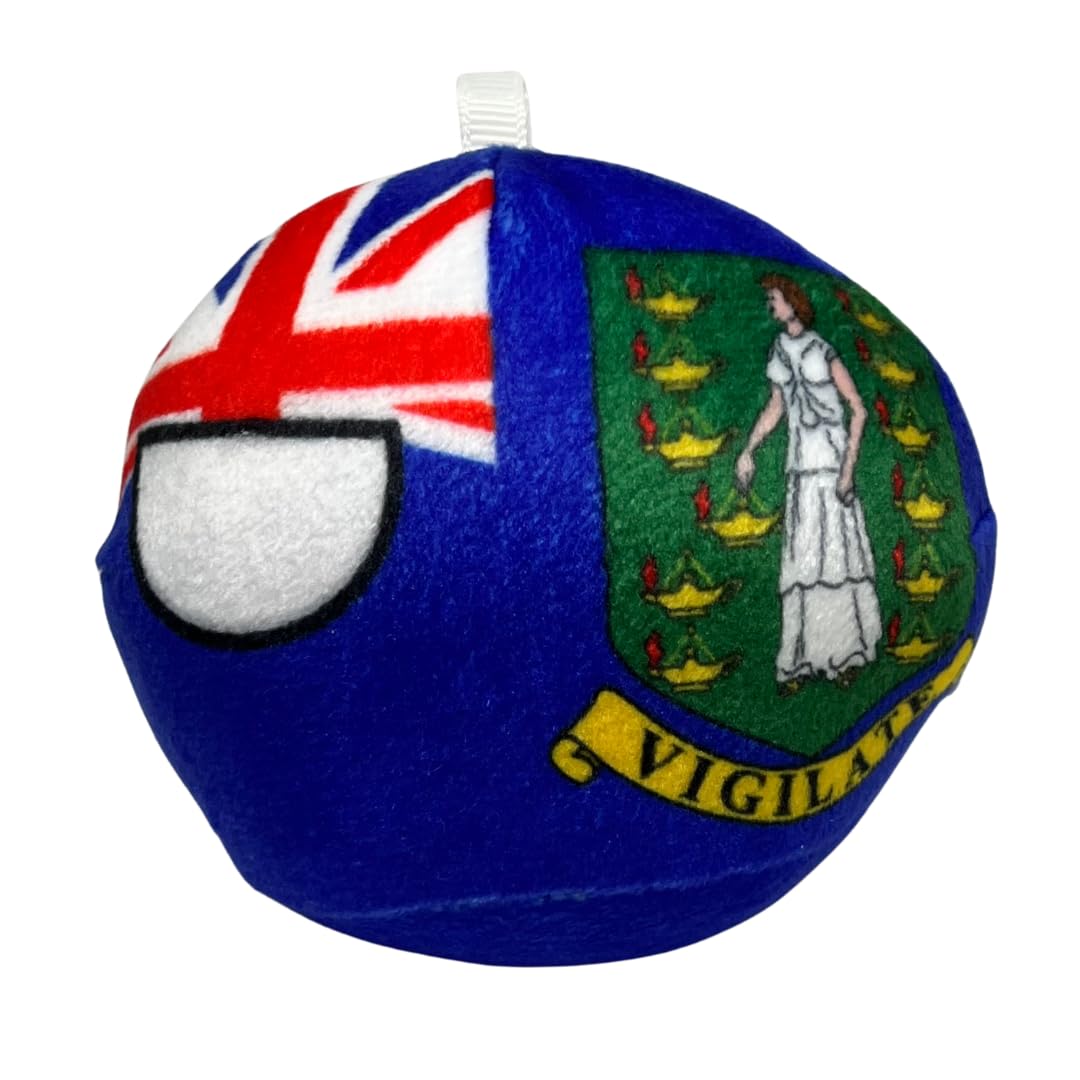 Mehagurumi Polandball Plush Toy British Virgin Islands