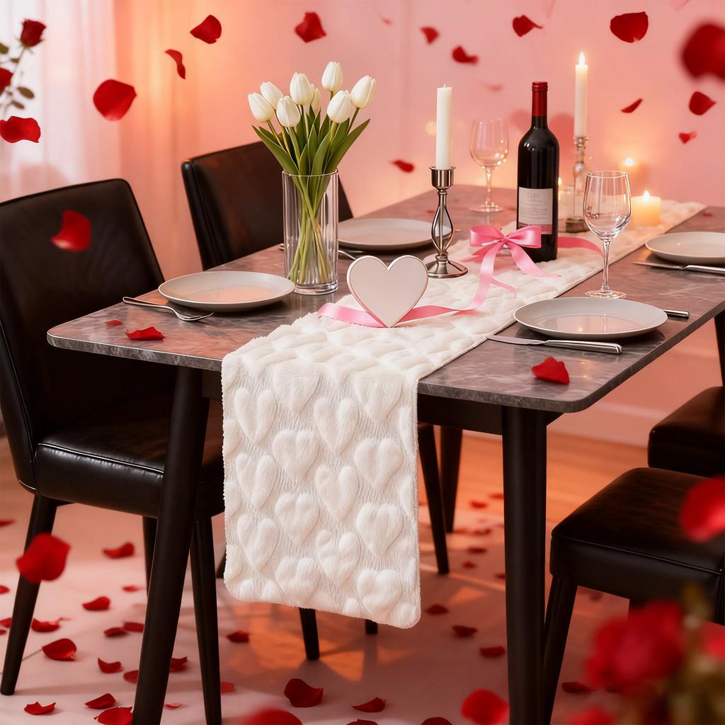 Love Tablecloth  Table Flag Tablecloth, Family Gathering Tablecloth Decoration