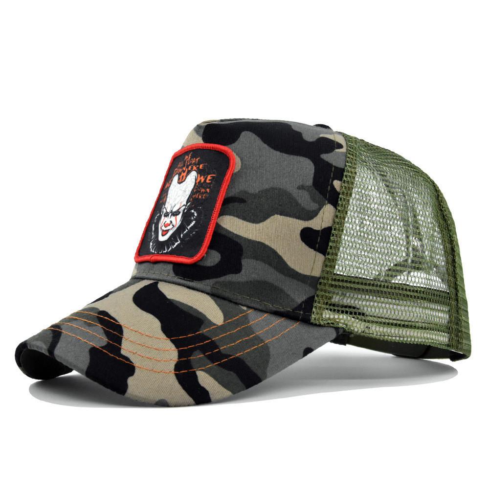 

Cap Duck Tongue Embroidered Print Baseball Cap Sun Shading Cool Breathability Camo