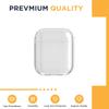 Transparent Case Cover for Airpods Portable TPU Material Clear Headset Covers Suitble for Airpods2 Use