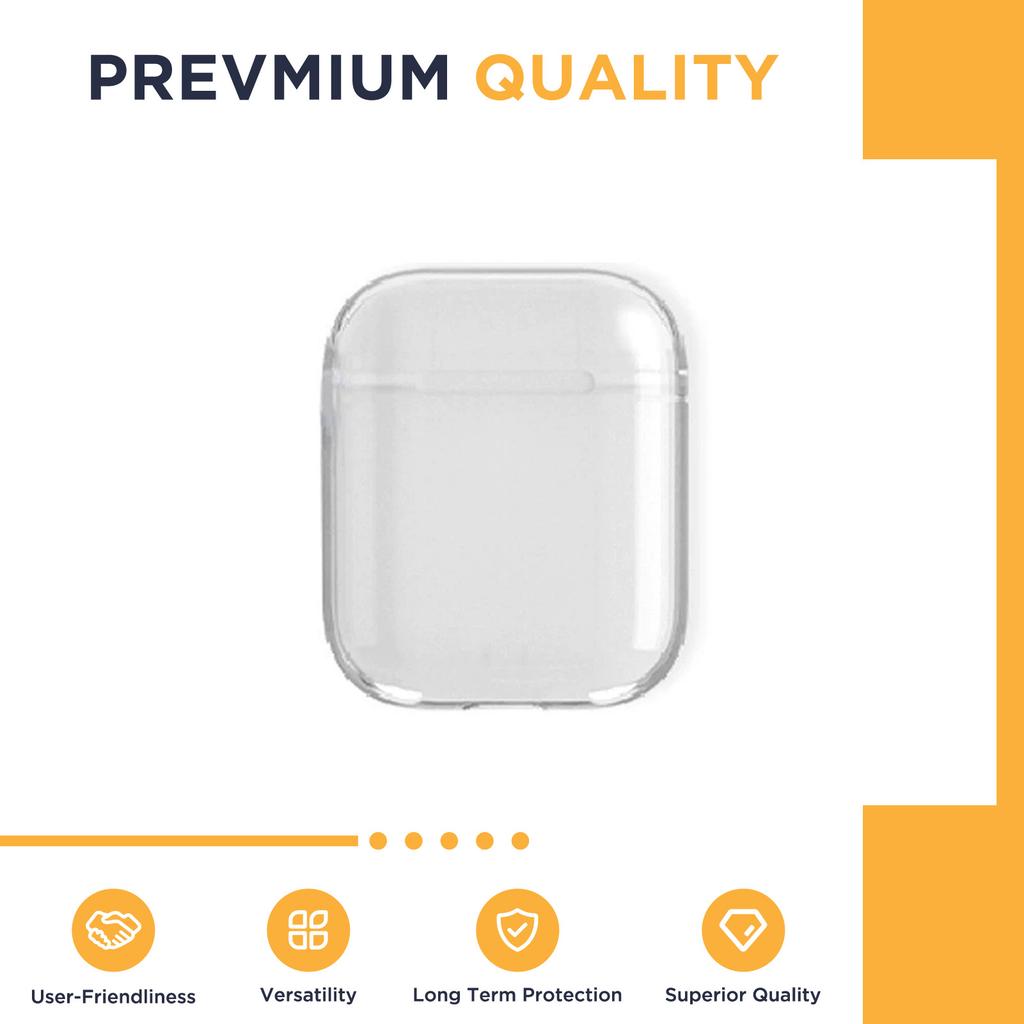 Transparent Case Cover for Airpods Portable TPU Material Clear Headset Covers Suitble for Airpods2 Use