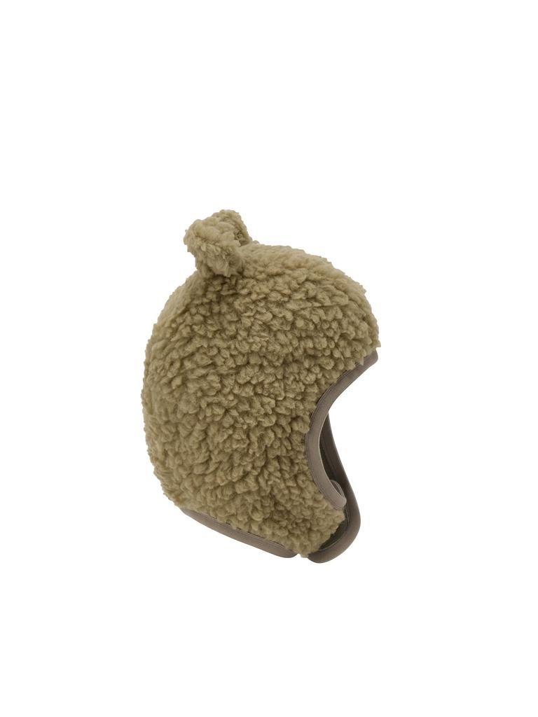 The North Face B Cuddle Fleece Ear Classic Khaki Cap, (BF)