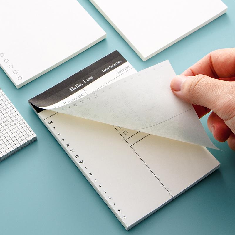 Tearable Sticky Notes – Student Daily Planner & Time Management Schedule