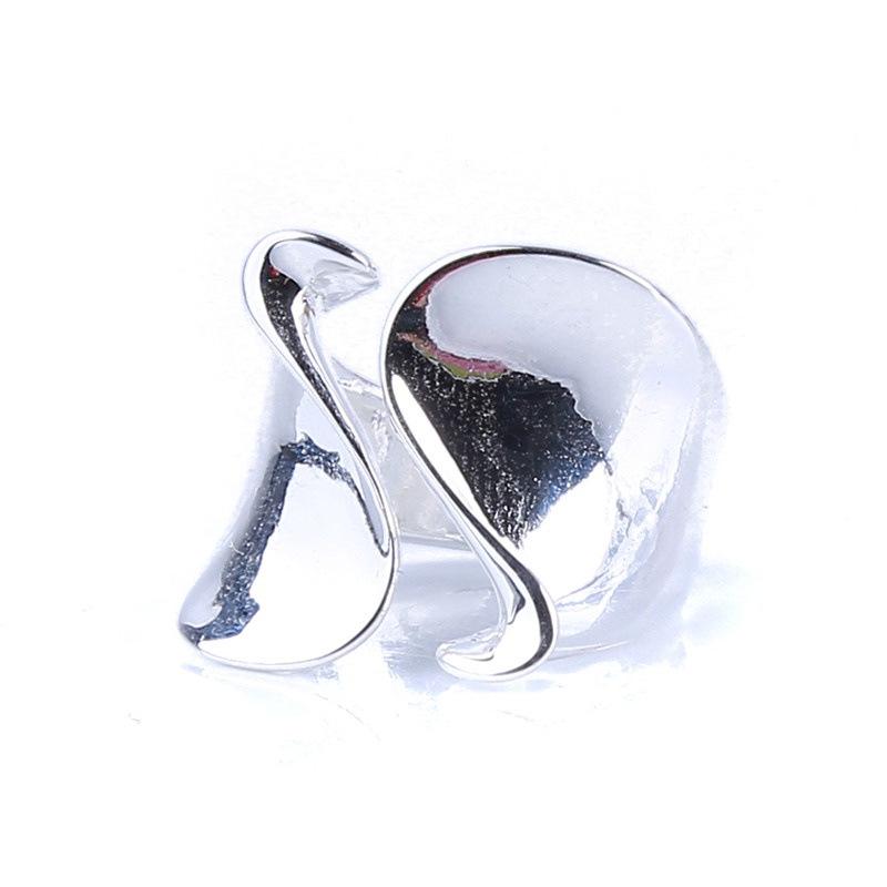 European & American Geometric Adjustable Alloy Ring for Women