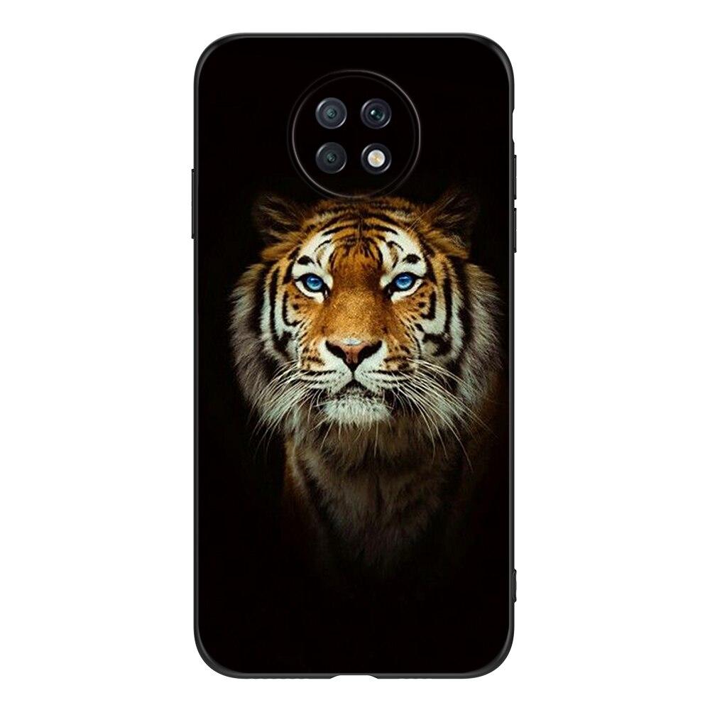 Etui na Xiaomi Redmi Note 9T 6,53 cala Dla Redmi Note 9 T Note9T bumper Etui Funda czarne etui tpu lew wilk tygrys smok