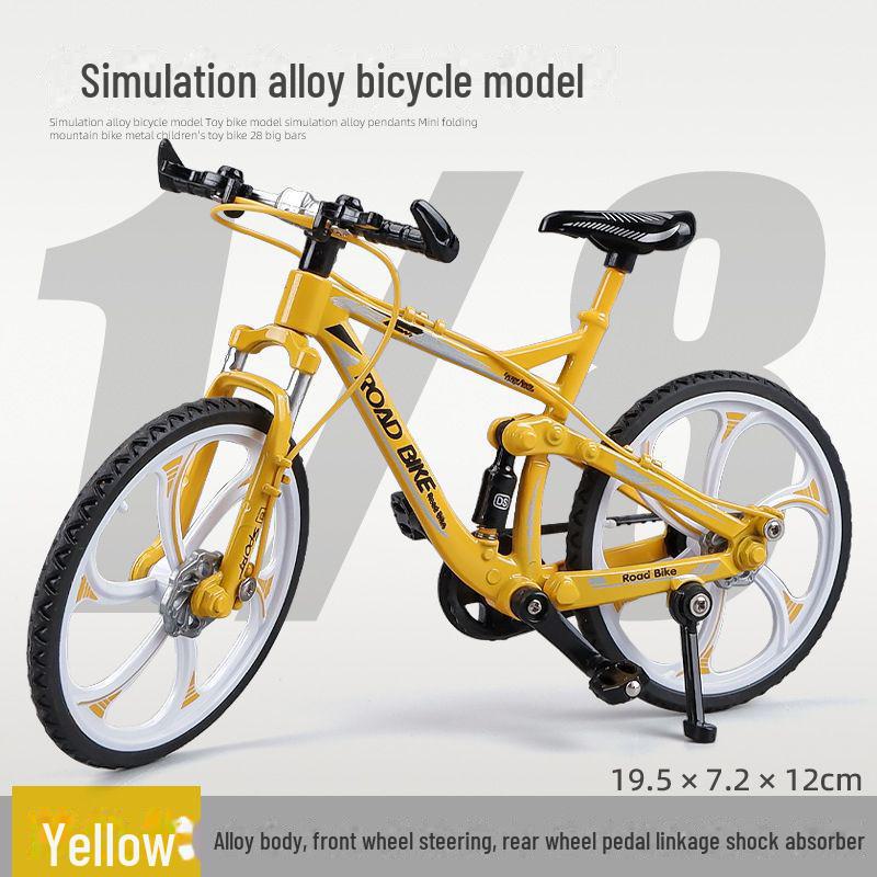 1:8 Legierung Mountainbike Modell Ornament - Offroad Spielzeug für Jungen