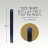 Parker Quink Cartridge Ink Blue 1950384 5-pack